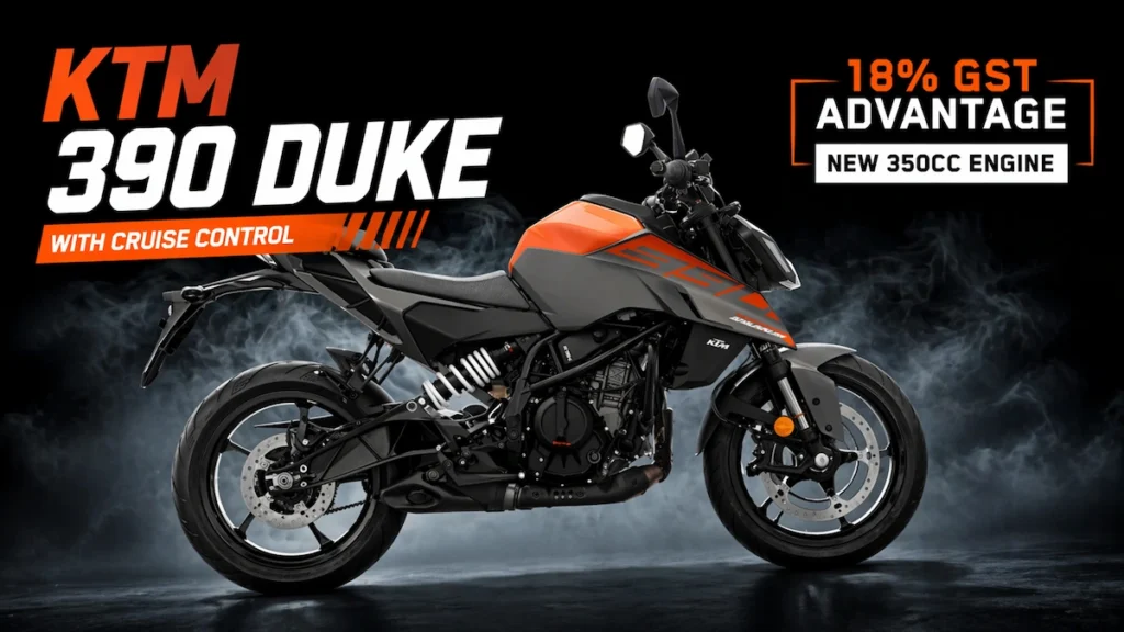 KTM 390 Duke with 350cc